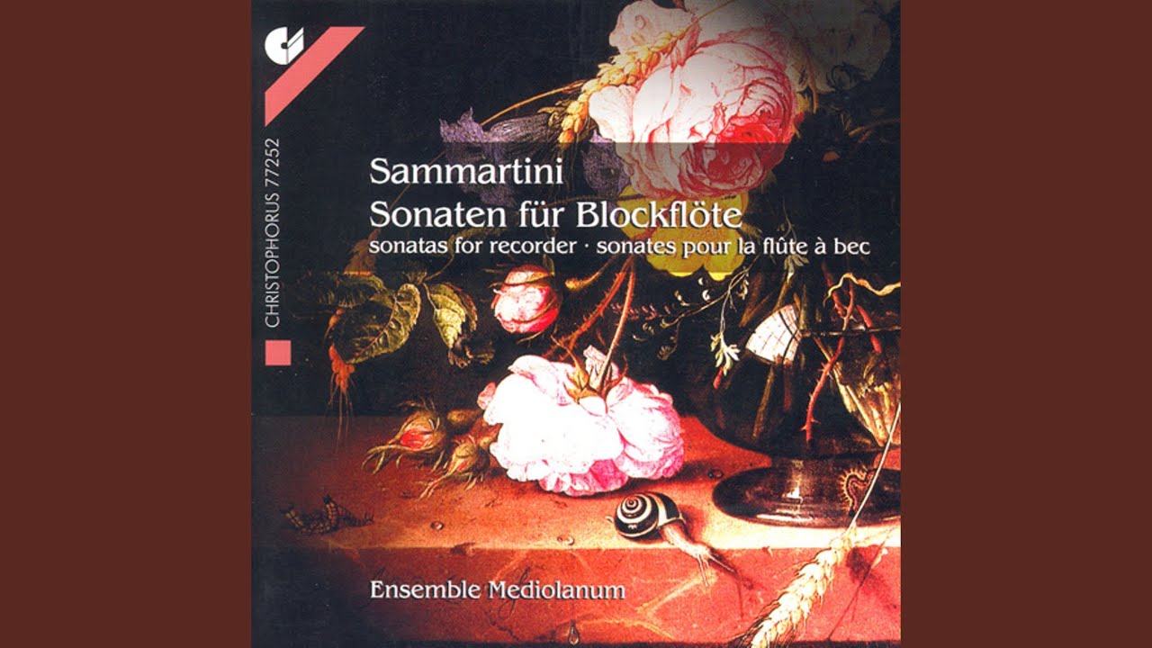 Recorder Concerto in F Major (Parma, No. 9) : III. Adagio adlı videoyu YouTube'da izle