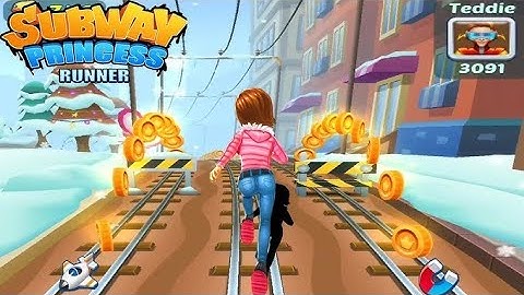Subway Princess Runner gameplay walkthrough part 23 by Subway pro Princs 