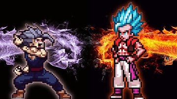 Monarch Beast Gohan V2 OP(New) VS Gogeta OP(All Form) in Jump Force Mugen