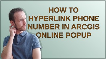 How to hyperlink Phone number in ArcGIS Online popup