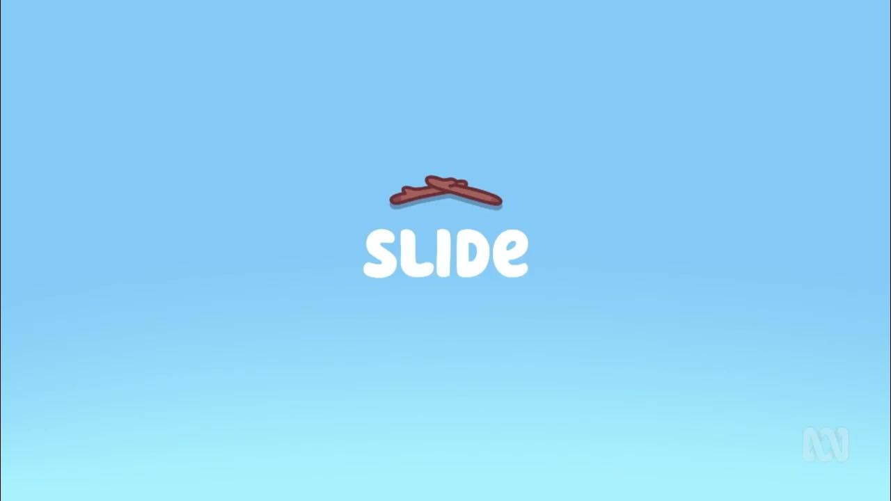 Slide Title Card Bluey YouTube