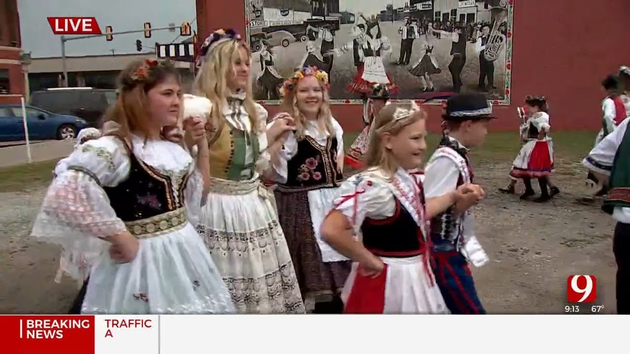 Prague, Okla. Hosting Kolache Festival YouTube