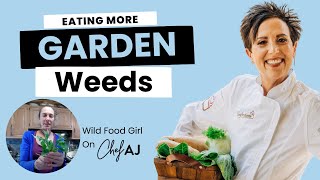 Vegan Dandelion Soup & Edible Garden Weeds with Wild Food Girl