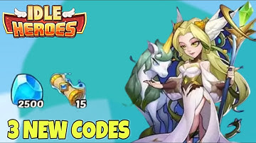 ALL 3 NEW IDLE HEROES REDEEM CODES SEPTEMBER 2021 | IDLE HEROES REDEEM CODES 2021 | IDLE HEROES CODE
