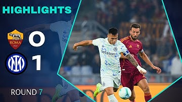 Roma - Inter Milan | 0-1 | Highlights | Serie A 2025-26 | roma inter