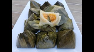 Kanom Nap (Carmelized Coconut Dumplings)