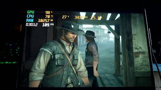 Surface Pro 9 i7 16gb Intel iris XE Gaming - Red Dead Redemption 1 (pc port)