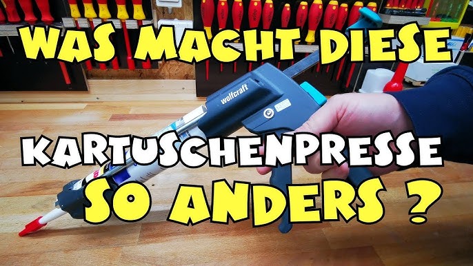 YouTube - 7-teilig 7 Ausprobiert: C2 PAPP Kartuschenpresse PARKSIDE®