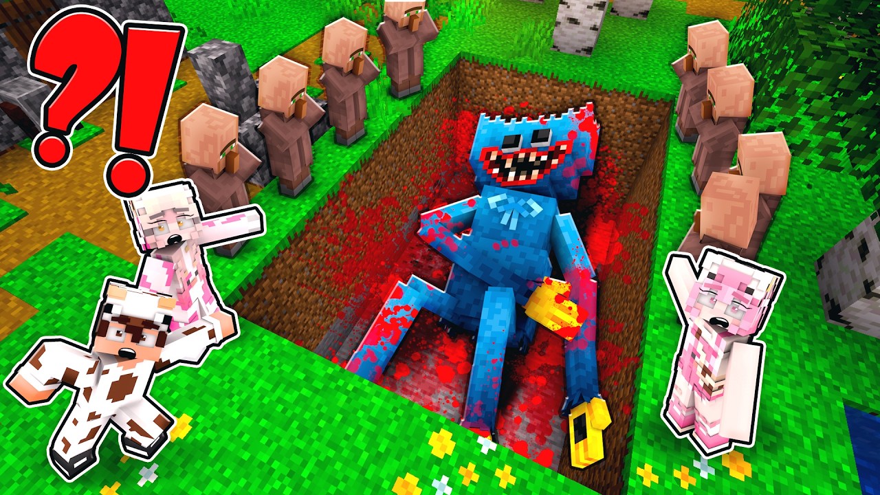 MOMON MOOCI & MILO KAGET! ADA HUGGY WUGGY DI DALAM LUBANG YANG SANGAT BESAR!