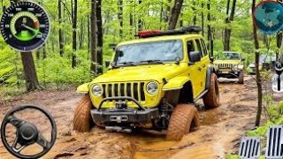 4x4 Offroad Jeep Driving Simulator 3D - Drive SUV 4x4 jeep Offroad Game - Android GamePlay