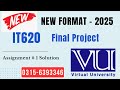 IT620 Assignment 1 solution Project New Format 2025 #it620 #Project