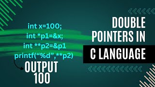 MASTERING Double Pointers In C Language Is KEY To Success | C Language In Telugu | @SriVick67