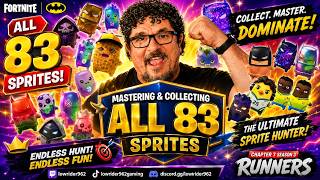 🔥 I COLLECTED ALL 83 SPRITES in Fortnite! The Ultimate Sprite Master Challenge!