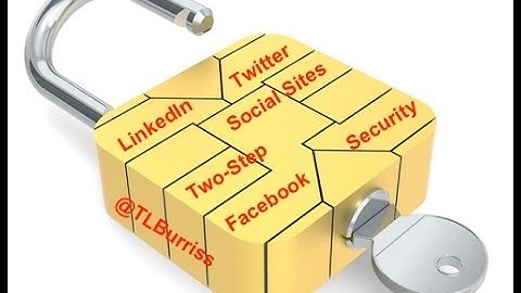 Social Media Two Step Login Verification Process