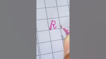 R letter cursive writing| #cursive #r #shorts #calligraphy #shortsfeed