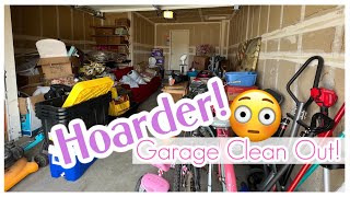 MASSIVE DECLUTTER | GARAGE CLEAN OUT! SPRING CLEAN WITH ME| DECLUTTER, GIVEAWAY &amp; CLEAN WITH US!