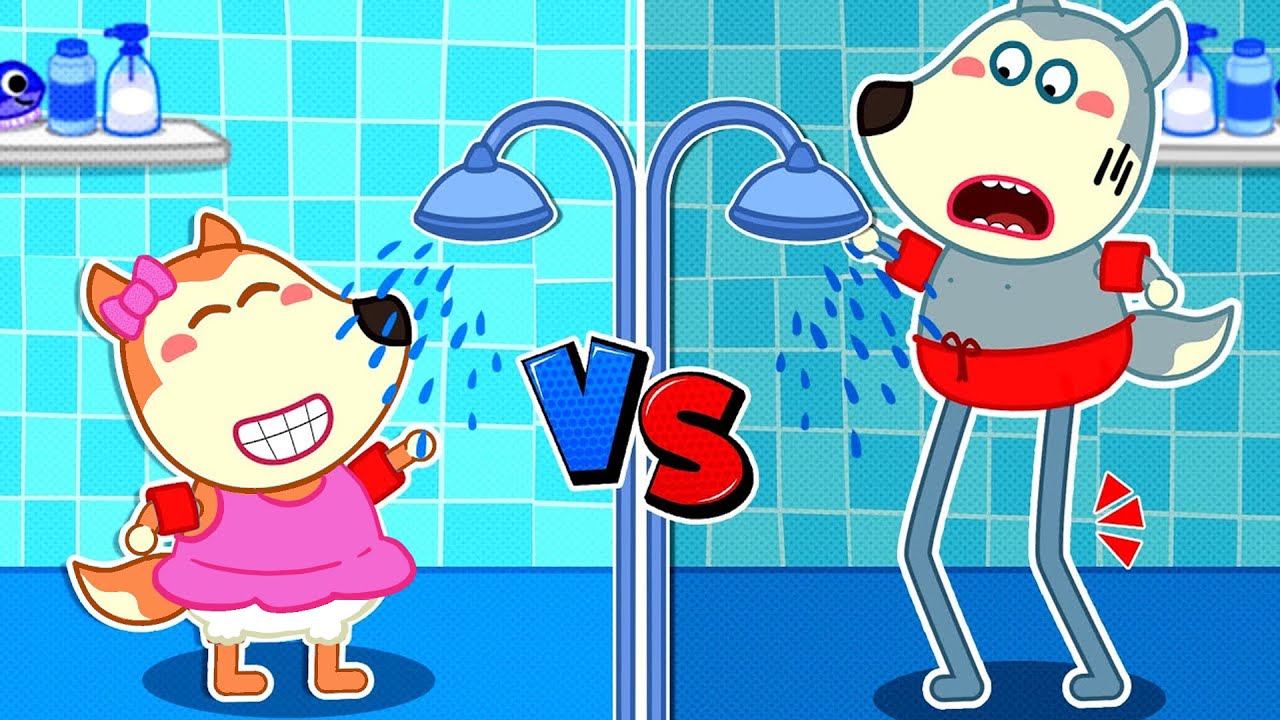 Wolf Long Legs vs Lucy Short Legs 🦵😅 Wolfoo Kebingungan | Wolf Indonesia