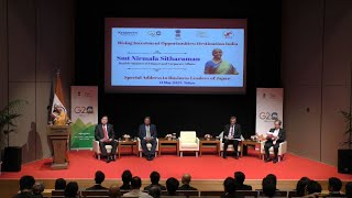 Smt. Nirmala Sitharaman's address during interaction with investors & business leaders in Tokyo