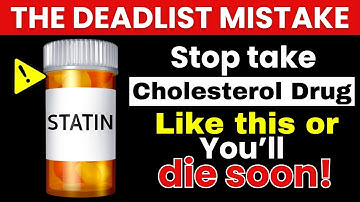 TAKE Cholesterol Medication? Avoid These 6 Dangerous Cholesterol Medication MISTAKES | Senior Health