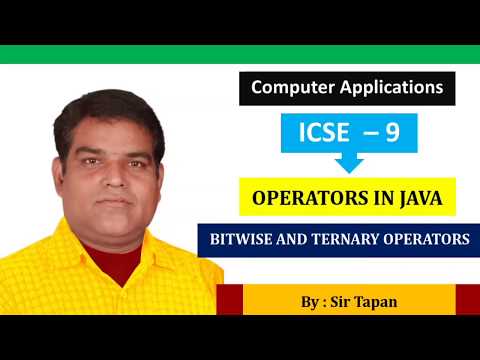 Class 9 Computer : Bitwise & Ternary Operator