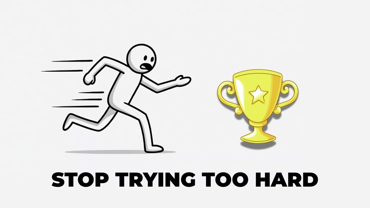 Stop Trying Too Hard - YouTube