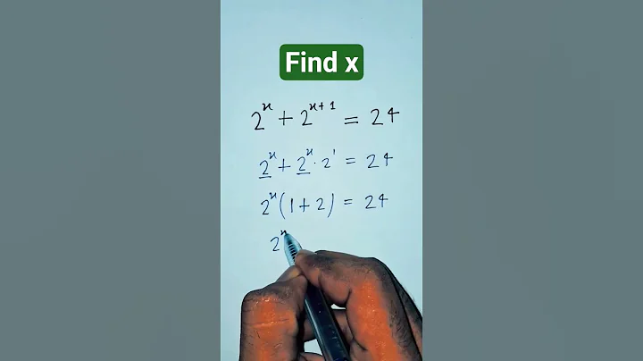 Exponential Simplification Math Interesting Problem! #shorts #exponents #simplification #math