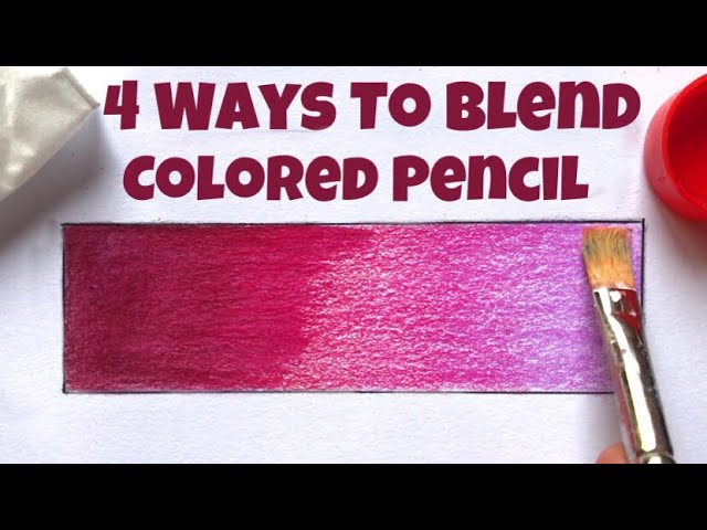 How to BLEND COLORED PENCILS For Beginners (Prismacolor Tutorial) 