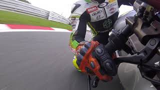 Gino Rea onboard lap Kalex Moto2 at Brands Hatch Indy Circuit