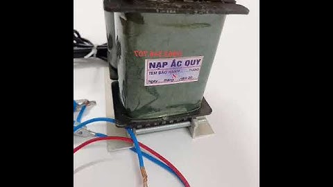 Máy nạp ắc quy 12v- cục nạp bình ắc quy 12V ( 50A-100AH) sạc ắc quy