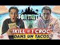 1 kill  1 croc dans un tacos xl sur fortnite battle royale  en plein ramadan 