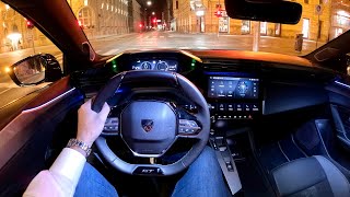 PEUGEOT 308 FACELIFT Hybrid 145 (2026) - NIGHT POV test drive & REVIEW