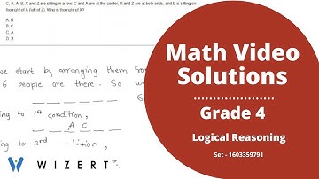 4th Grade Maths Word Problems - Grade 4 Math Logical Reasoning Word problems - Set 1603359791