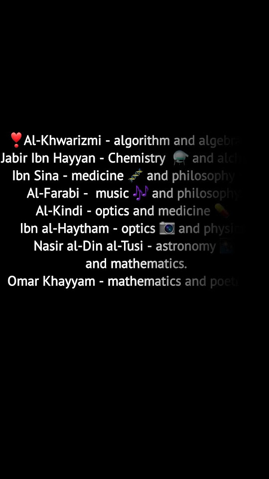Famous Muslim Scientists And Their Fields islamic History YouTube famous-muslim-scientists-and-their-fields-islamic-history-youtube