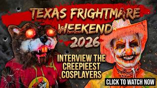 Hunting the Creepiest Cosplayers & Meeting a Chainsaw Legend!