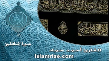 سورة المنافقون ( فضيلة الشيخ أحمد حماد )