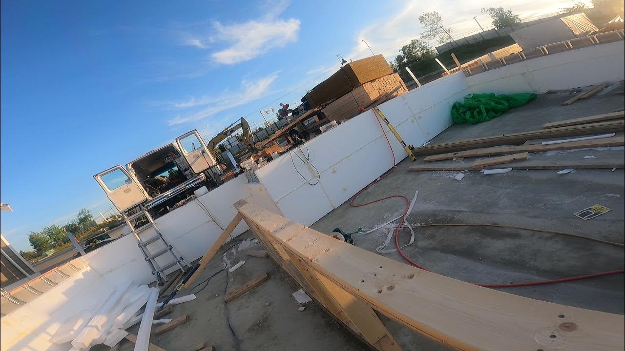 캐나다에서 집짓기 피터하우스 Ep 20 Crawl space Insulation and Mud sill plate