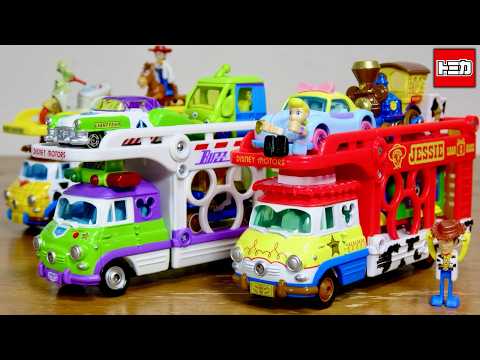 ディズニー　トミカ　5種 TOY STORY 5 Dream Tomica Disney Motors Pals Transpo Buzz Lightyear