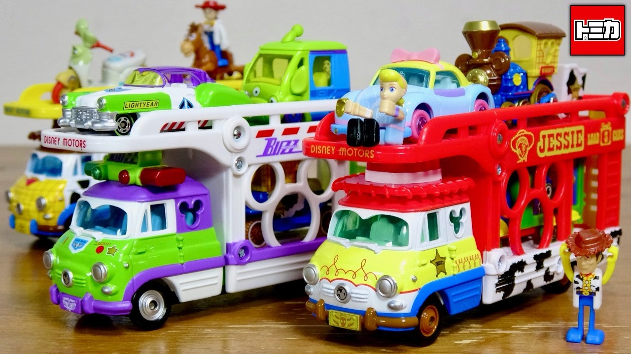 ディズニー　トミカ　5種 TOY STORY 5 Dream Tomica Disney Motors Pals Transpo Buzz Lightyear