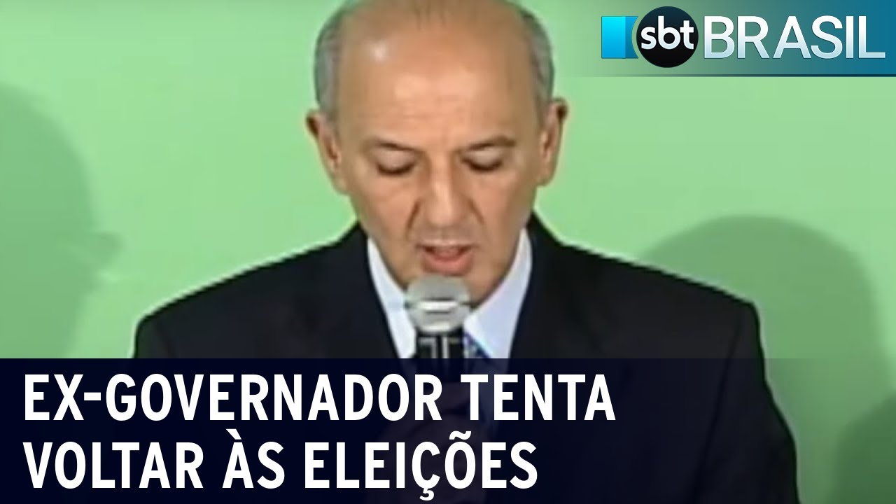 Após escândalo de corrupção, ex-governador do DF tenta voltar às eleições | SBT Brasil (07/07/22)