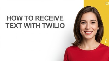 How to Receive Text with Twilio - AshleyHowTo