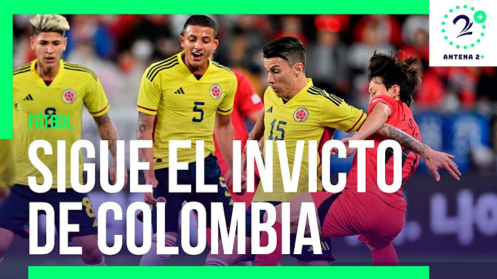 Colombia se salvó de salir goleada; Corea se fundió y Lorenzo reaccionó