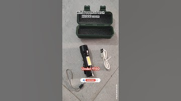 Mini Powerfull Flash Torch || Under ₹150 | x5000 zoom long range #torchlight  #powerfultorch #utube