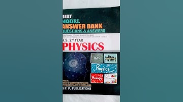 Ahsec H. S. 2nd year 2022|| physics model answer bank question and answer to purchase