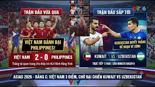 TRỰC TIẾP | U23 KUWAIT VS U23 UZBEKISTAN VÀ KẾT QUẢ U23 VIỆT NAM 2-0 PHILIPPINES | ASIAD 2026