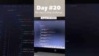Day 20 of 100 days coding challangr #codewithyash #yashdoyal #mini #youtubeshorts #shortvideo