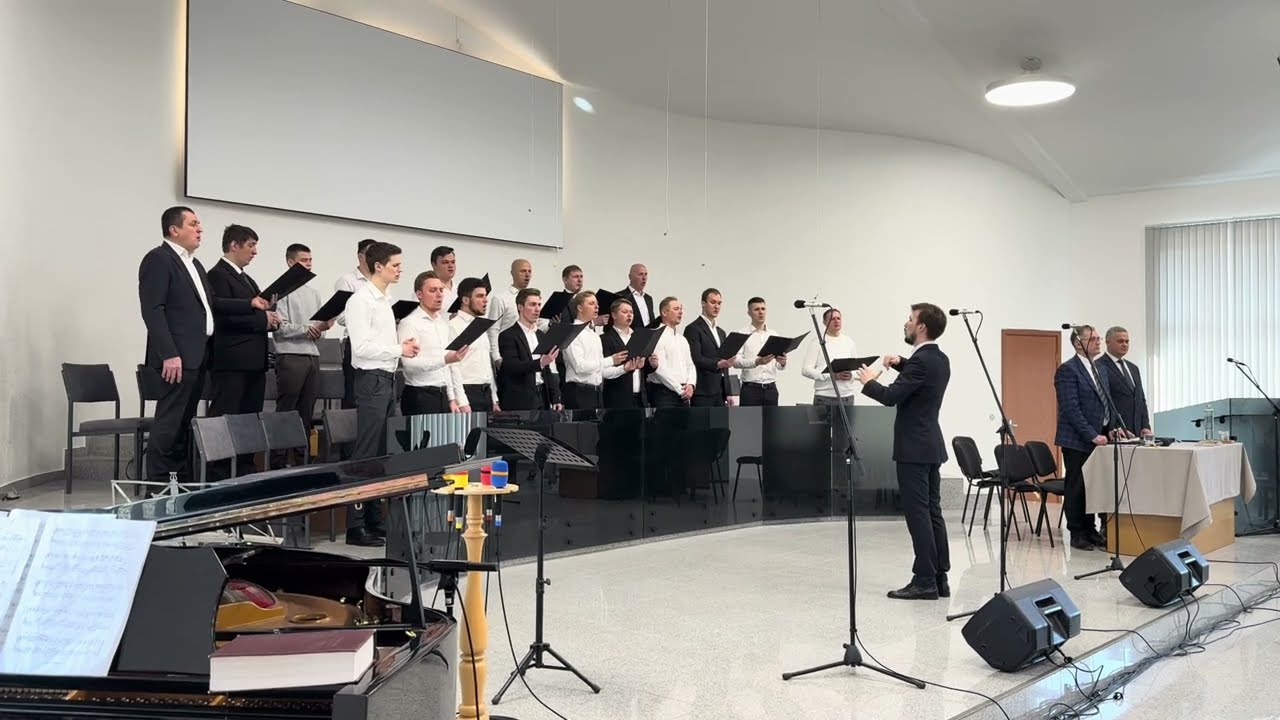 Мужской хор МСЦ ЕХБ – «О Иисус Спаситель» | Валга, Эстония