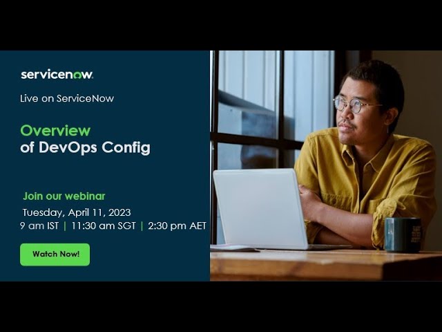 Live on ServiceNow Webinar: ServiceNow DevOps Insi - ServiceNow Community