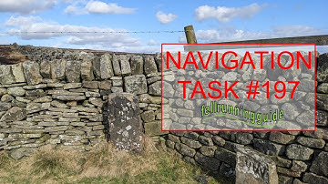 Navigation Task 197 #mapreading #peakdistrict