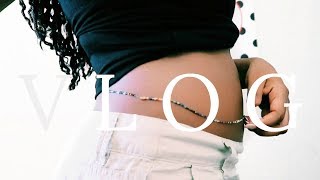 waist beads on big stomach