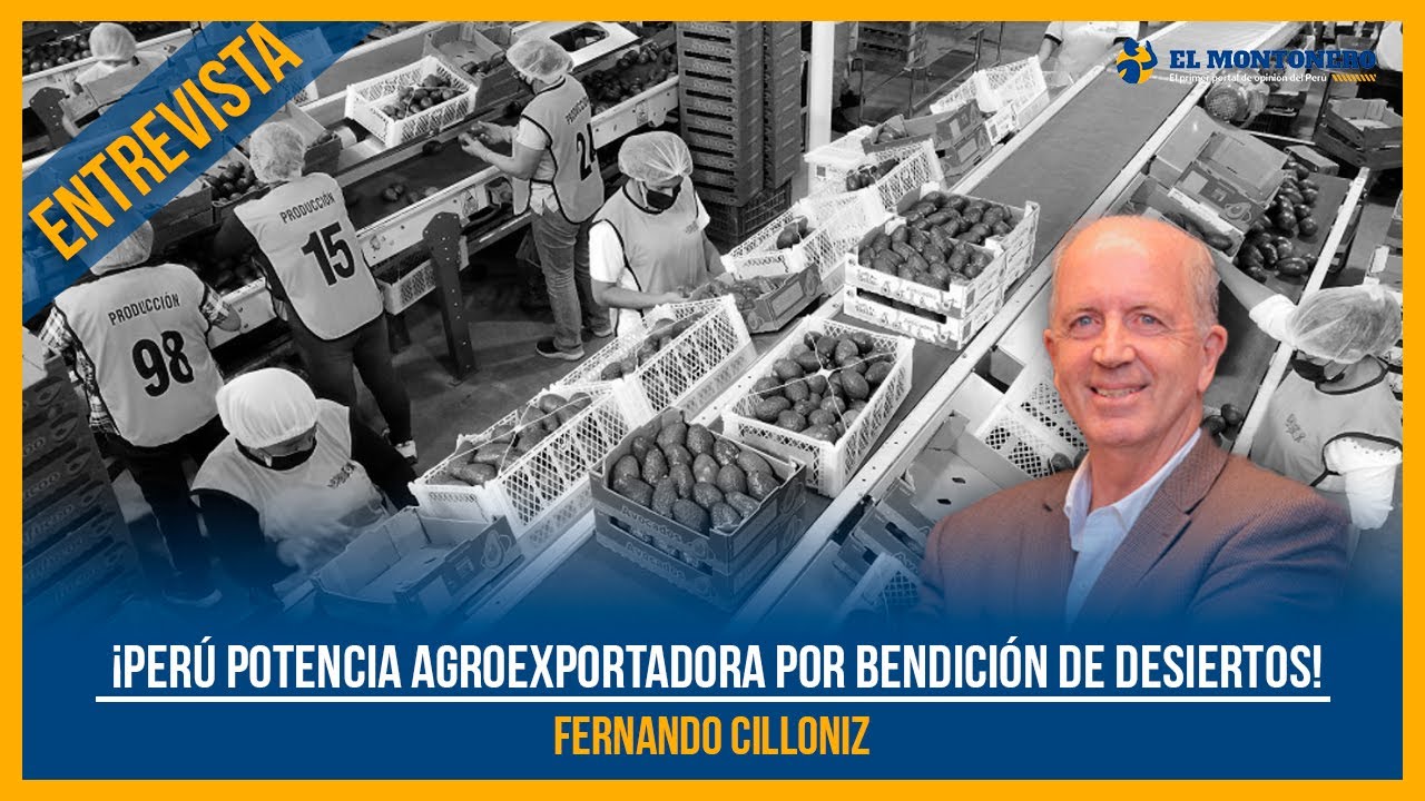 ¡Perú potencia agroexportadora por bendición de desiertos!